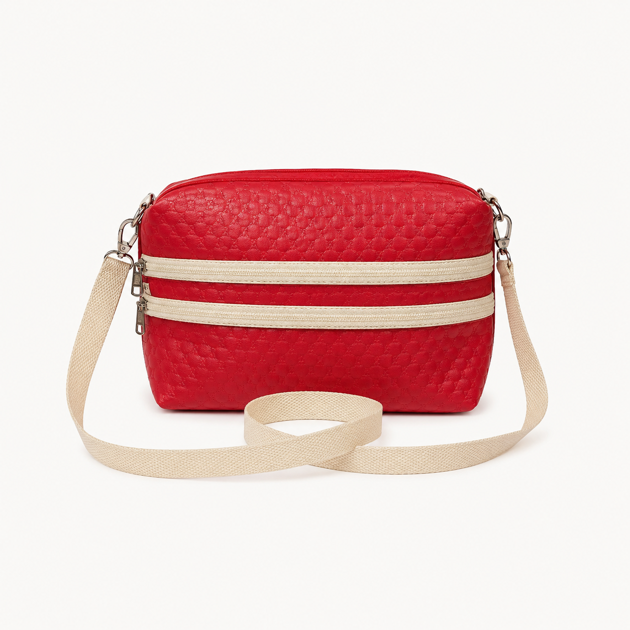 Bolsa Tiracolo Cross Body Vermelha